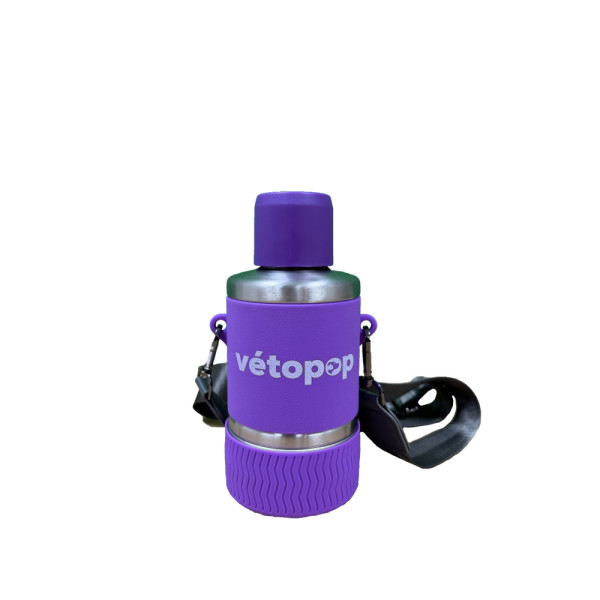 2-in-1 travel bottle - perfect for walks