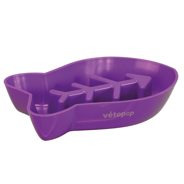 Gamelle anti-glouton chat