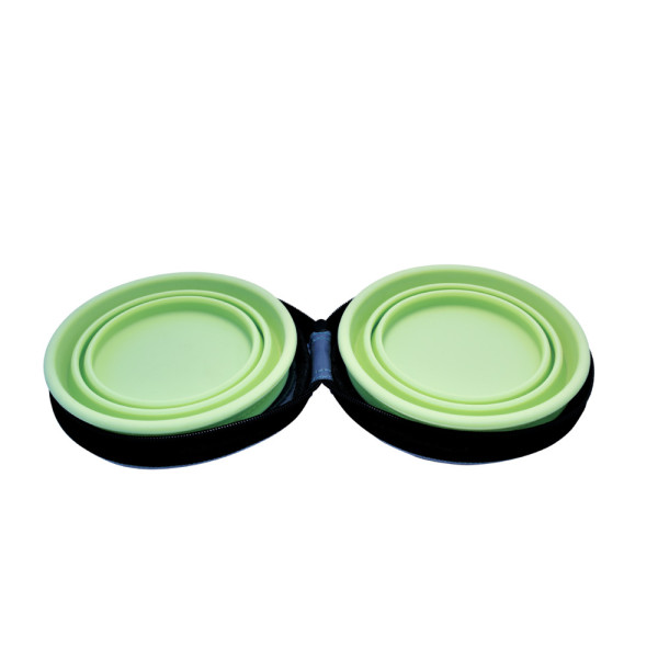 Gamelle de voyage pliable pour animaux