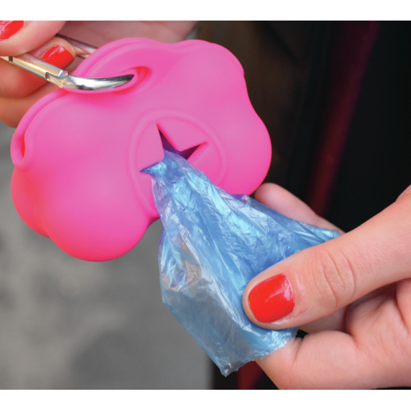 Distributeur de sacs à déjections pour chien