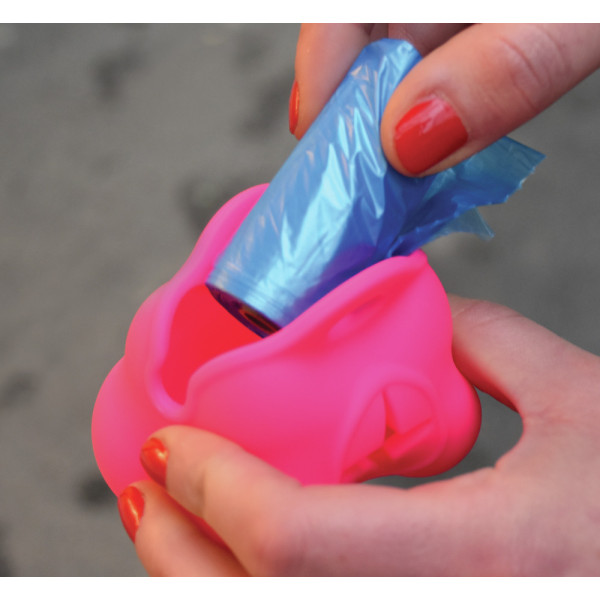 Distributeur de sacs à déjections pour chien