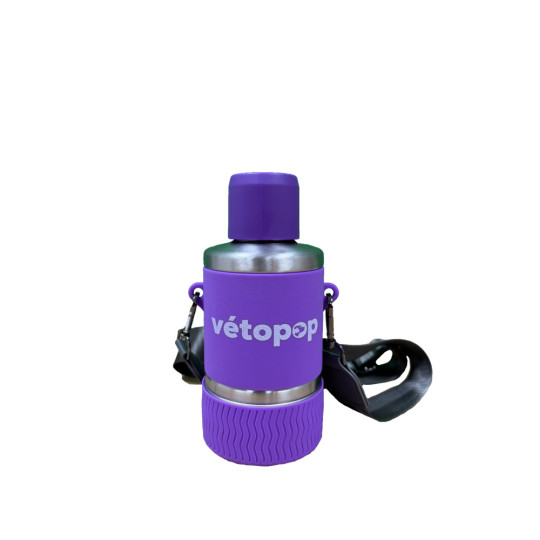 2-in-1 travel bottle - perfect for walks