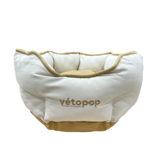 Eco-designed comfort dog and cat basket