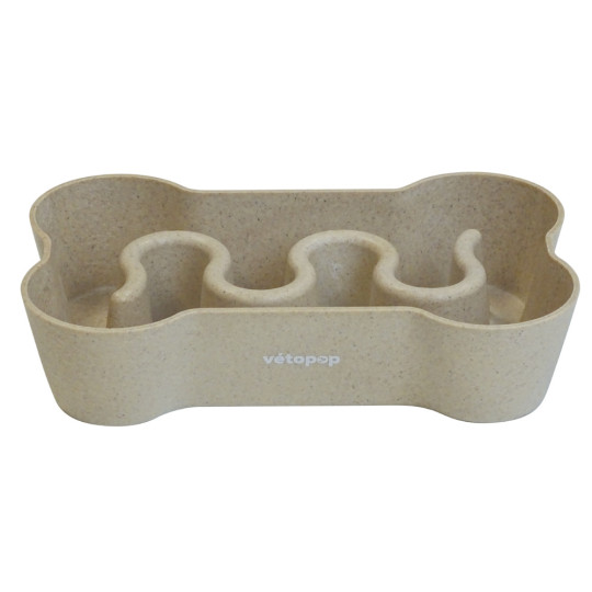 Gamelle anti-glouton BIO chien