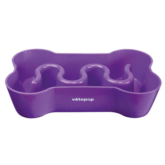 Gamelle anti-glouton chien