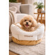 Eco-designed comfort dog and cat basket