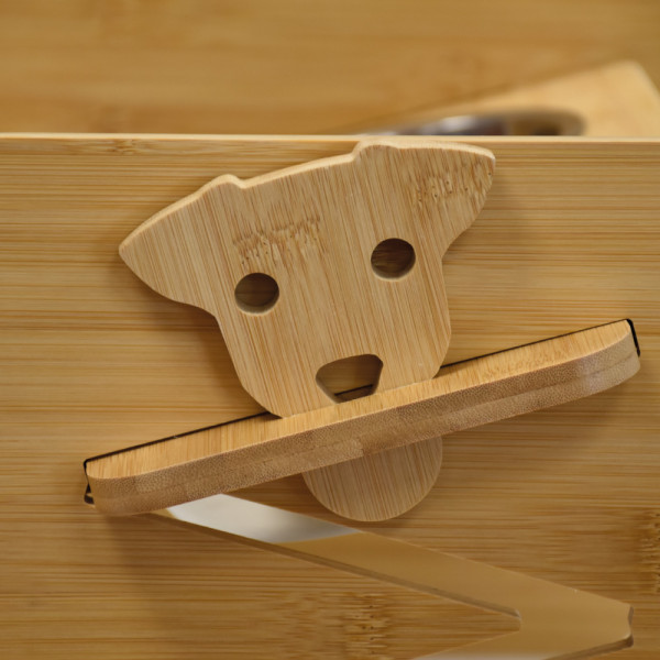 Gamelle surélevée ajustable pour chien et chat