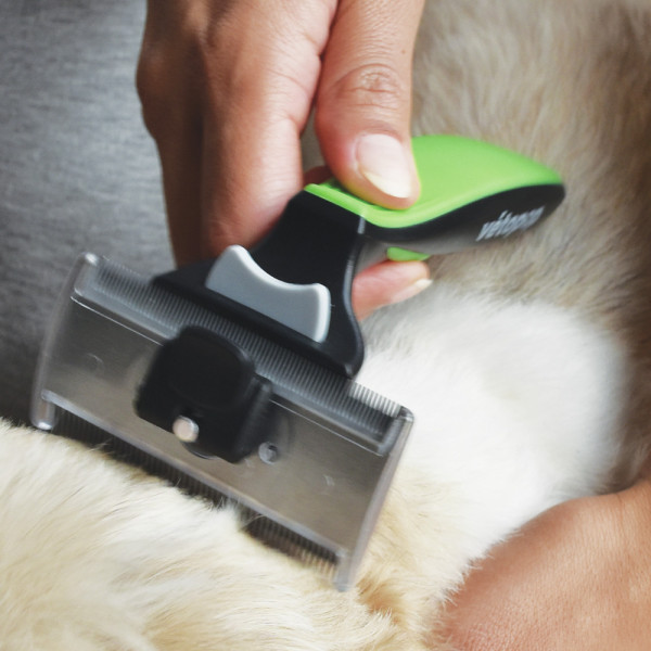 Peigne réversible 2-en-1 pour chien et chat